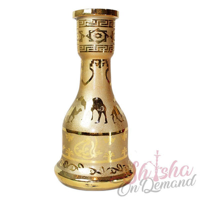 Khalil Mamoon - Premium Gold Base/Vase | Shisha On Demand
