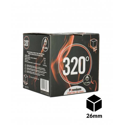 El-Badia 320° Coconut Cube Charcoal 1kg | Shisha On Demand