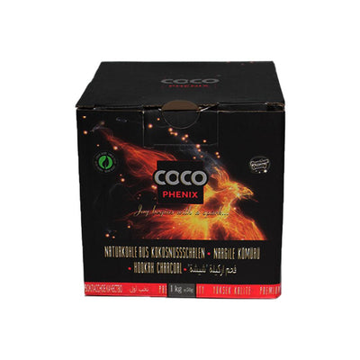COCO Phoenix Coconut Cube Charcoal 1kg | Shisha On Demand